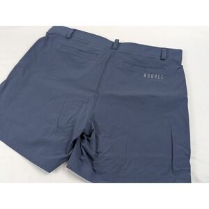 Nobull Shorts Mens 34x7 Blue Athletic Stretch Gym Training Running